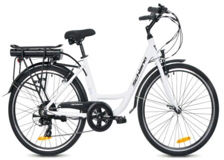 F.LLI SCHIANO Vélo de ville 26'' aluminium 10.4 ah Blanc