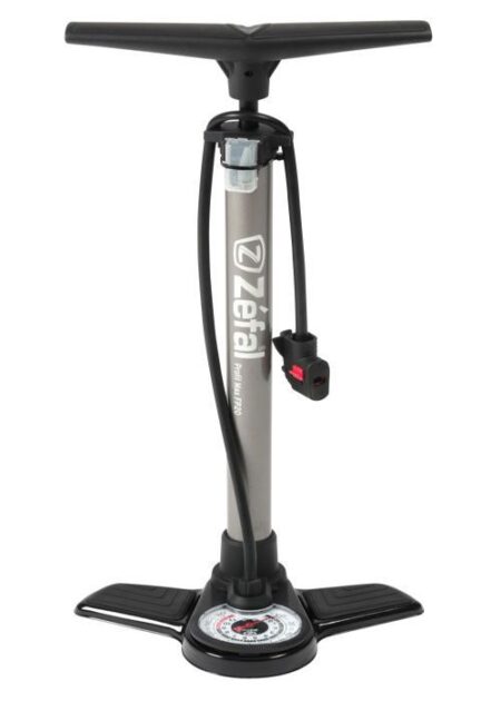 Pompe à vélo - ZEFAL - Profil Max FP20 - Acier - Compatible toutes valves - Accessoires inclus