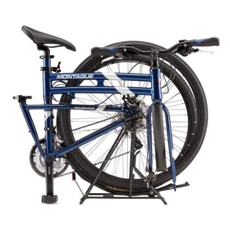 Vélo pliant - NAVIGATOR - 21" - 27 vitesses - Pneus Knobby 35 mm - Mixte