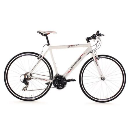 Vélo route alu 28'' Lightspeed blanc TC 60 cm KS Cycling