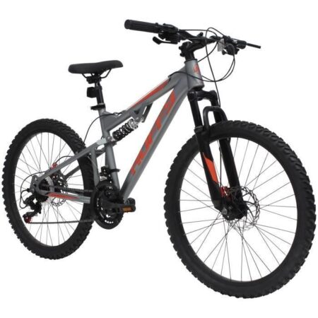 Velo VTT Enfants Huffy Marker 21 vitesses 24" Acier Gris