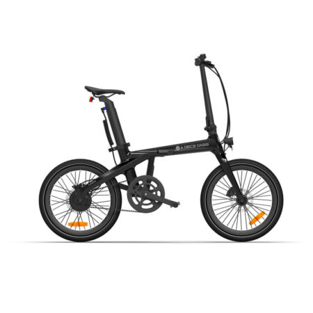 ADO Carbone Vélo électrique Pliant,Entraînement par Courroie EBike,GPS,LCD,APP
