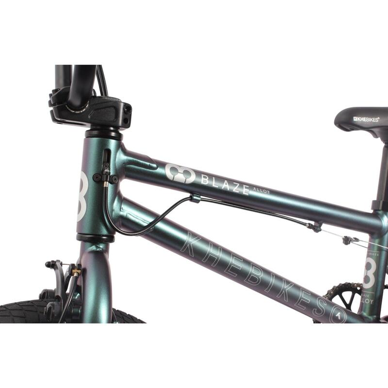 BMX enfant alu BLAZE AL vert 18 pouces 9,3kg léger solide – Image 4