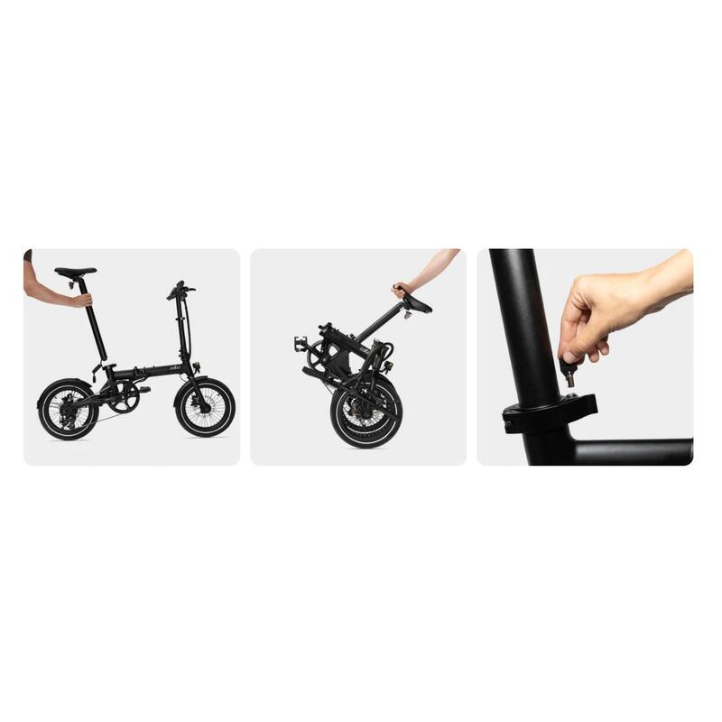 Eovolt Vélo Électrique Pliable Après-Midi 20 Origines V3 Noir – Image 5
