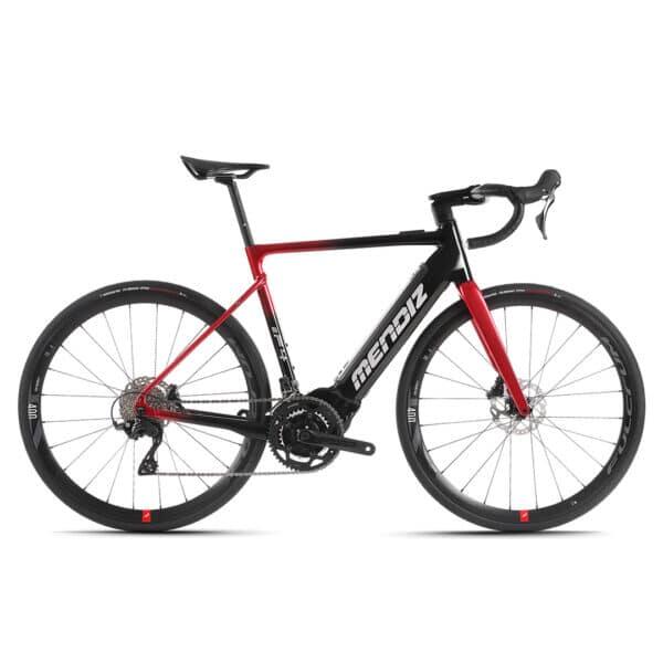 Mendiz EF4 | Vélo électrique de route | Noir-Rouge | 50
