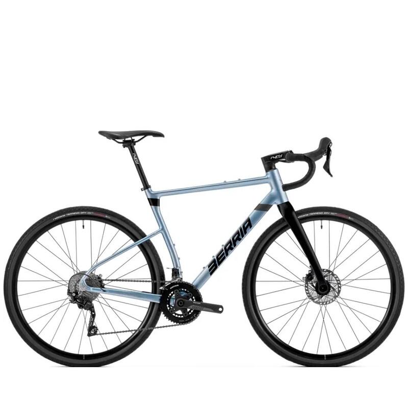 Reconditionné - Vélo Gravel Route - Belador Allroad HPR4 bleu