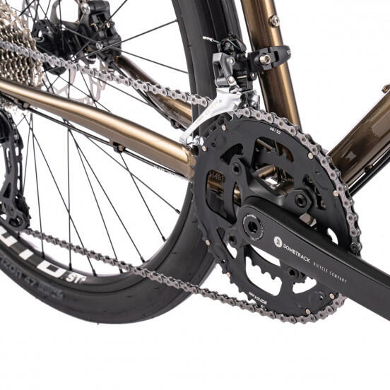 Velo BOMBTRACK Audax 47cm 650B Metallic Dark Brown – Image 5