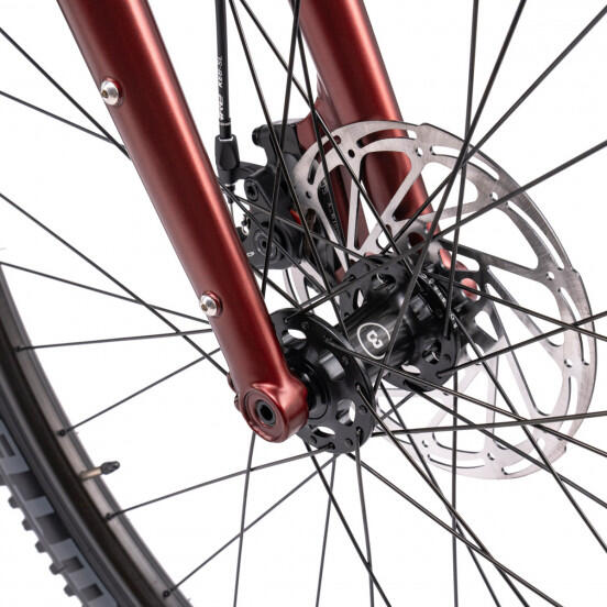 Velo BOMBTRACK Beyond Al Apex 48cm 29'' Metallic Red – Image 3