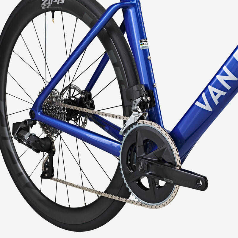 Velo de route rcr rival axs capteur de puissance bleu indigo vif – Image 4
