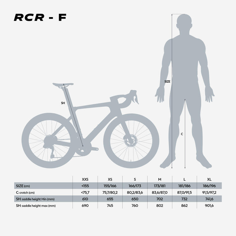 Velo de route Shimano Ultegra Di2 12V, RCR-F Pro Gris – Image 5