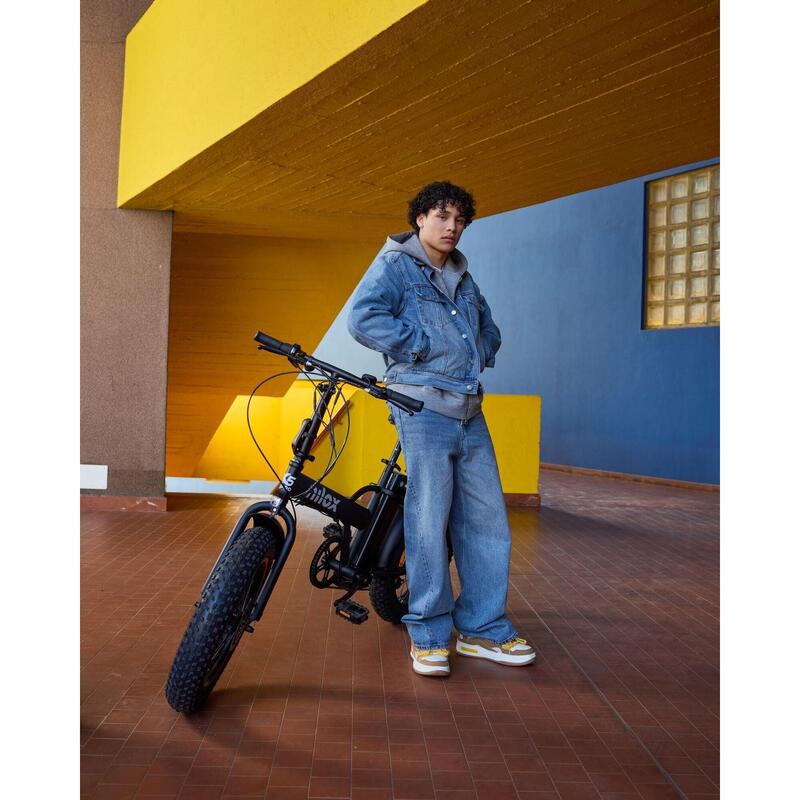 Vélo Électrique Nilox X5 PRO 20X4P Noir – Image 5