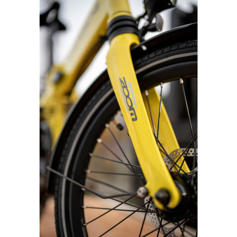 Vélo électrique pliant LITTIUM IBIZA RAINBOW Jaune 14 AH – Image 5