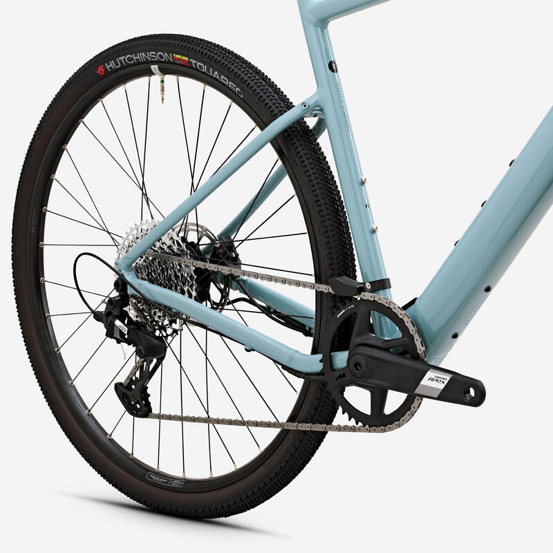 Vélo gravel électrique - E-GRVL AF HD Mahle X35 SRAM Apex 1x12 bleu – Image 5