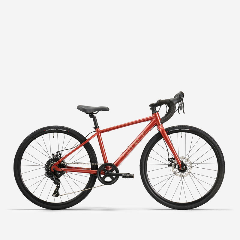 Vélo Gravel enfant 26’’ 9-12 ans, GRVL 500 rouge
