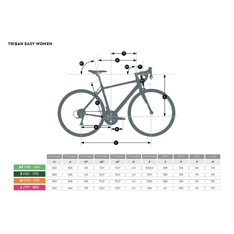 Vélo route EDR EASY VAN RYSEL Blanc – Image 4
