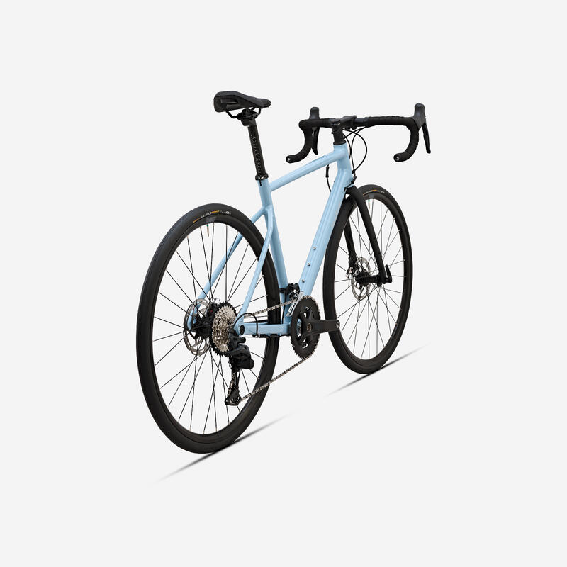 Vélo route endurance Microshift Sword 2x10v - EDR AF Bleu clair – Image 3