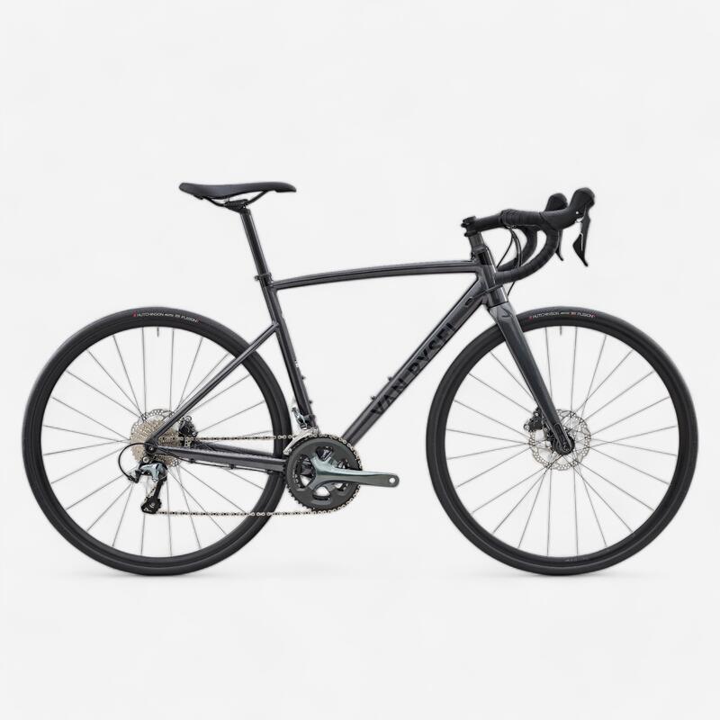 Vélo route endurance Shimano Tiagra 2x10V, NCR AF gris