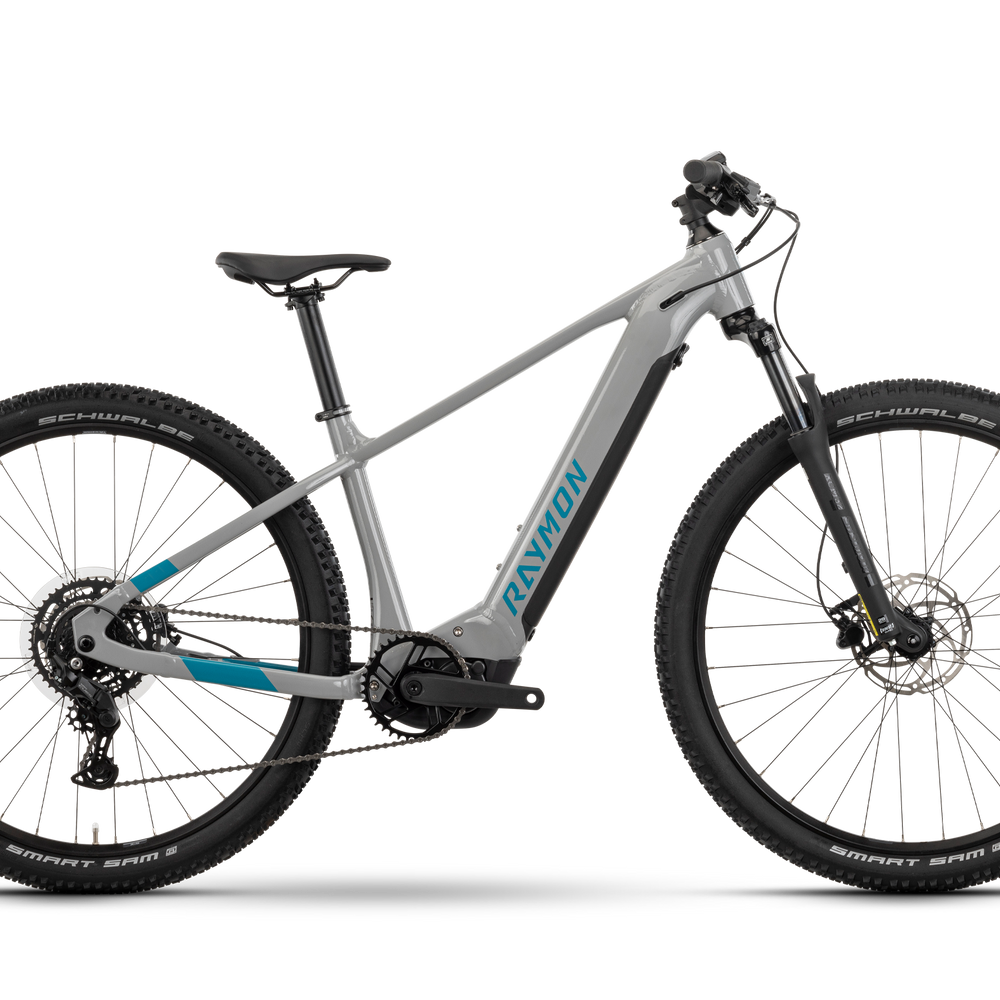 Raymon Hardray 720 (2025) | VTT électrique tout suspendu 27,5 pouces | timeless / cyan / black