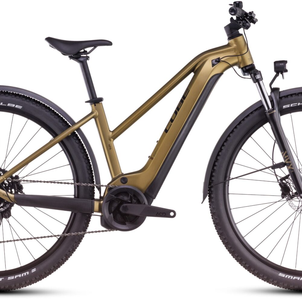 Cube Reaction Hybrid Performance 625 Allroad Trapèze (2025) (2025) | VTT électrique semi-rigide 27,5/29 pouces | goldenlime´n´black