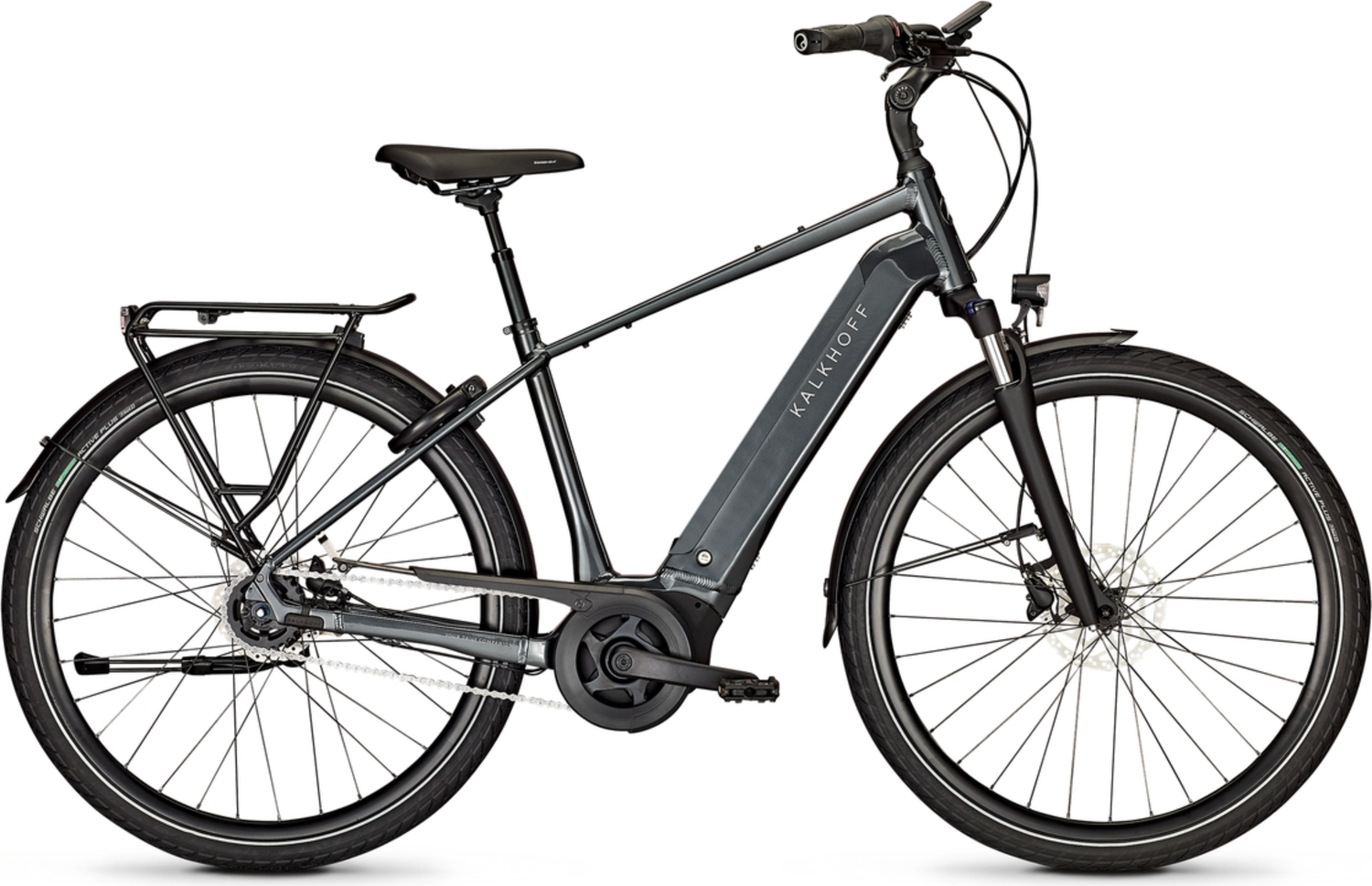 Kalkhoff IMAGE 3.B ADVANCE | Vélo électrique de ville | diamondblack brillant