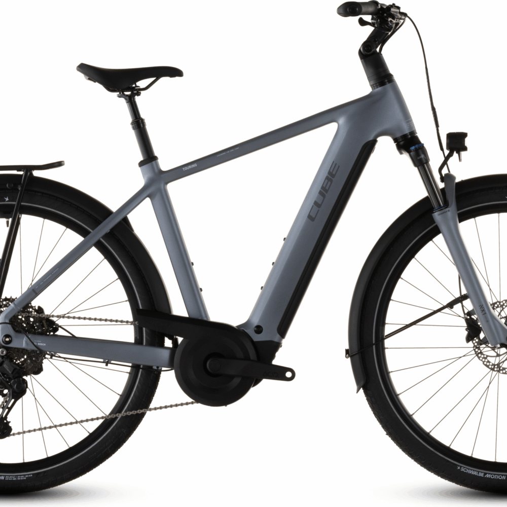 Cube Touring Hybrid Pro 800 (2026) | Vélo électrique trekking | pearlgrey´n´grey