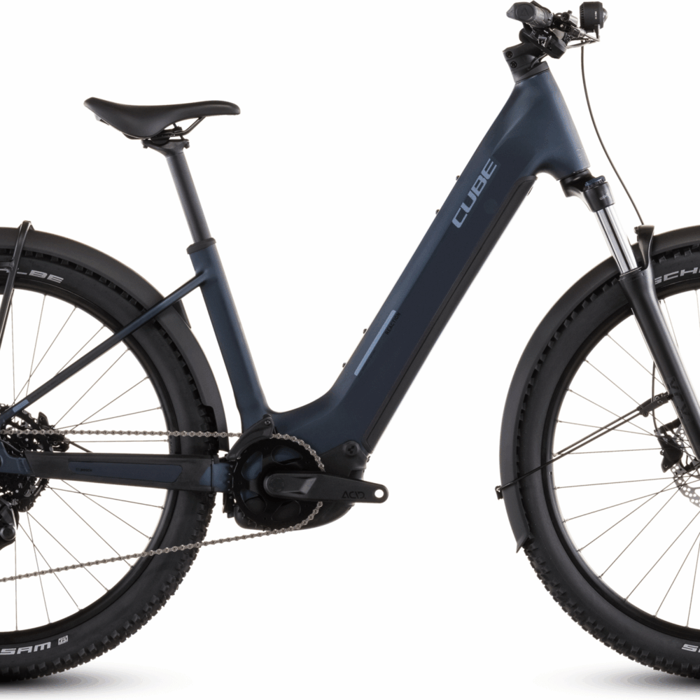 Cube Reaction Hybrid Performance 600 FE Easy Entry (2026) | VTT électrique semi-rigide 27,5 pouces | indigoblue´n´reflex