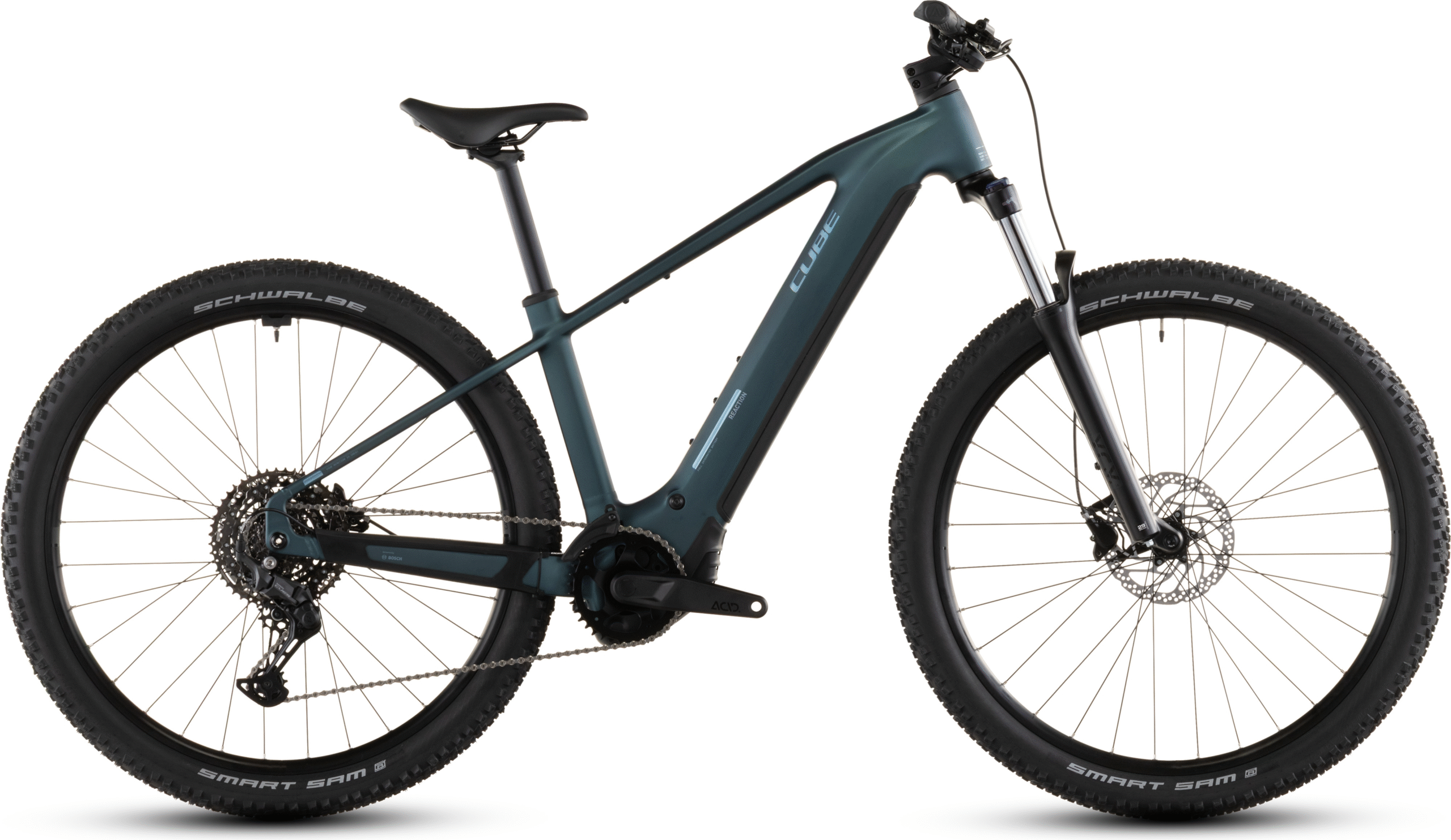 Cube Reaction Hybrid ONE 600 (2026) | VTT électrique semi-rigide 27,5/29 pouces | royalgreen´n´prism
