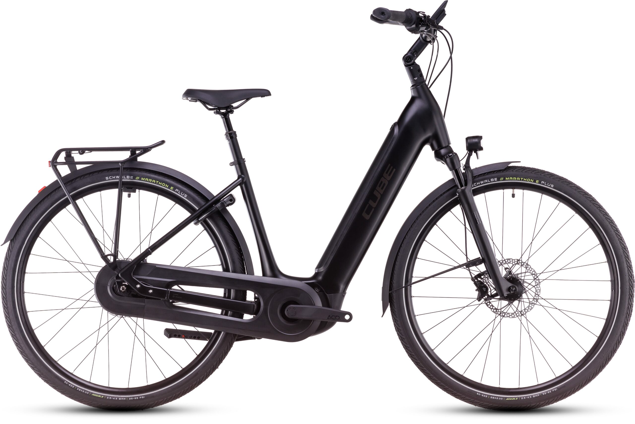 Cube Supreme Hybrid Comfort SLX 625 Easy Entry (2025) | Vélos électriques urbains | black´n´metal