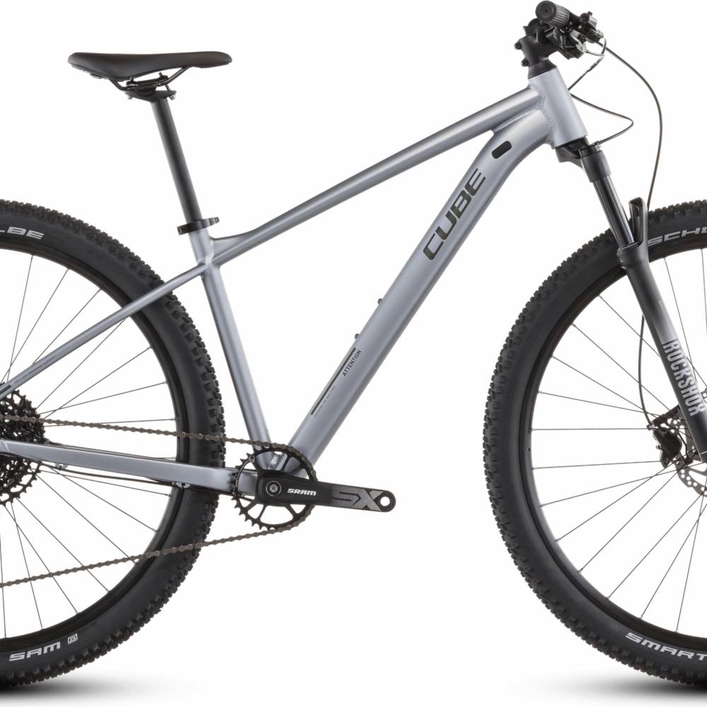 Cube Attention SLX (2026) | VTT semi-rigide 27,5/29 pouces | slategrey´n´black