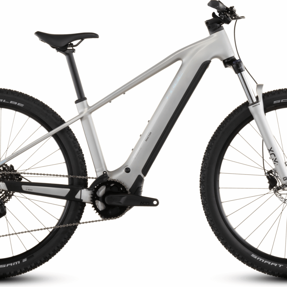 Cube Reaction Hybrid ONE 600 (2026) | VTT électrique semi-rigide 27,5/29 pouces | sleekgrey´n´prism