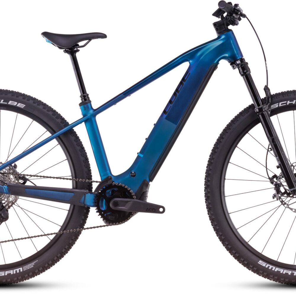 Cube Reaction Hybrid SLX 800 (2025) (2025) | VTT électrique semi-rigide 27,5/29 pouces | nebula´n´blue