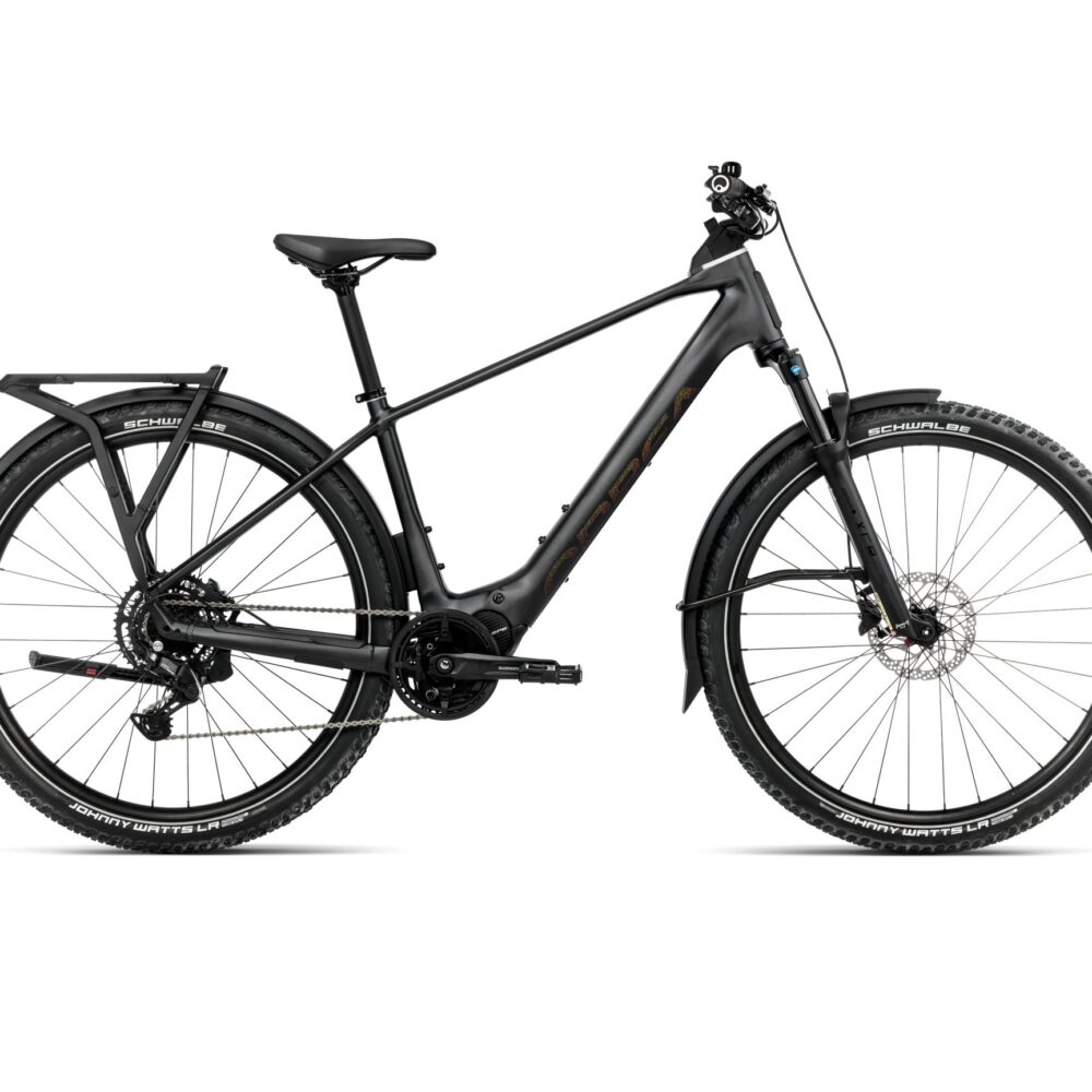 Orbea KEMEN ADV 30 Mat-Brillant (2025) | Vélo électrique trekking | Diamond Black