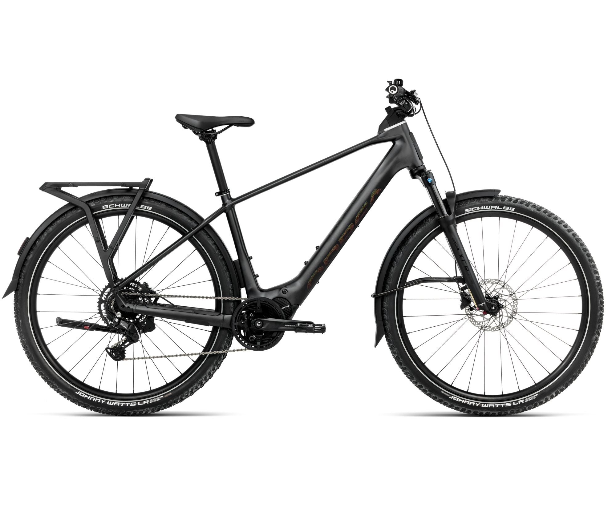 Orbea KEMEN ADV 30 Mat-Brillant (2025) | Vélo électrique trekking | Diamond Black