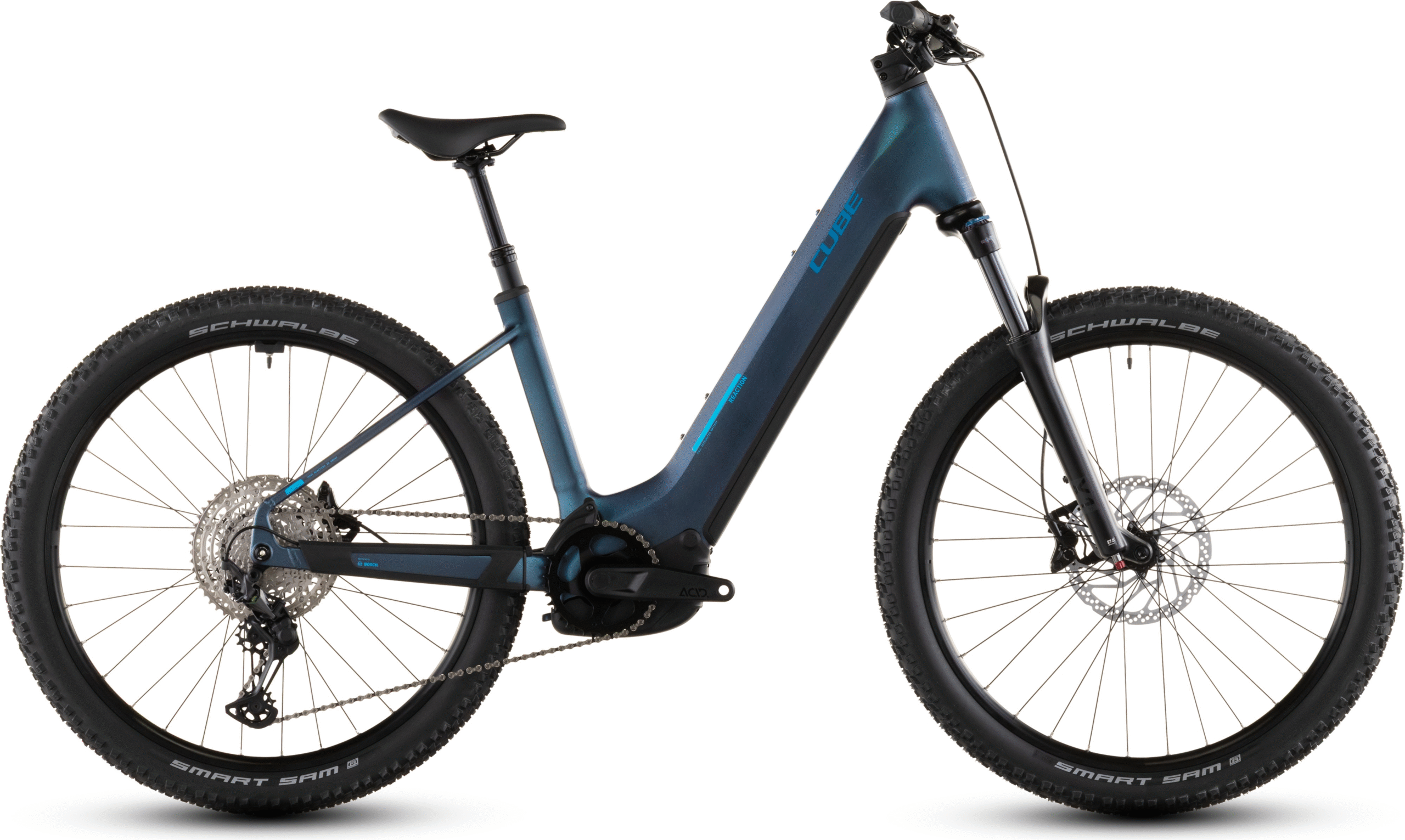 Cube Reaction Hybrid Pro 800 Easy Entry (2026) | VTT électrique semi-rigide 27,5 pouces | nebular´n´dazzle
