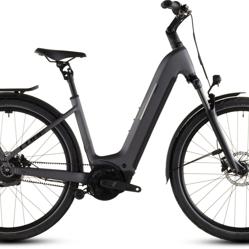 Cube Kathmandu Hybrid Comfort Pro 800 Easy Entry (2026) | VTT électrique trekking | slabgrey´n´black