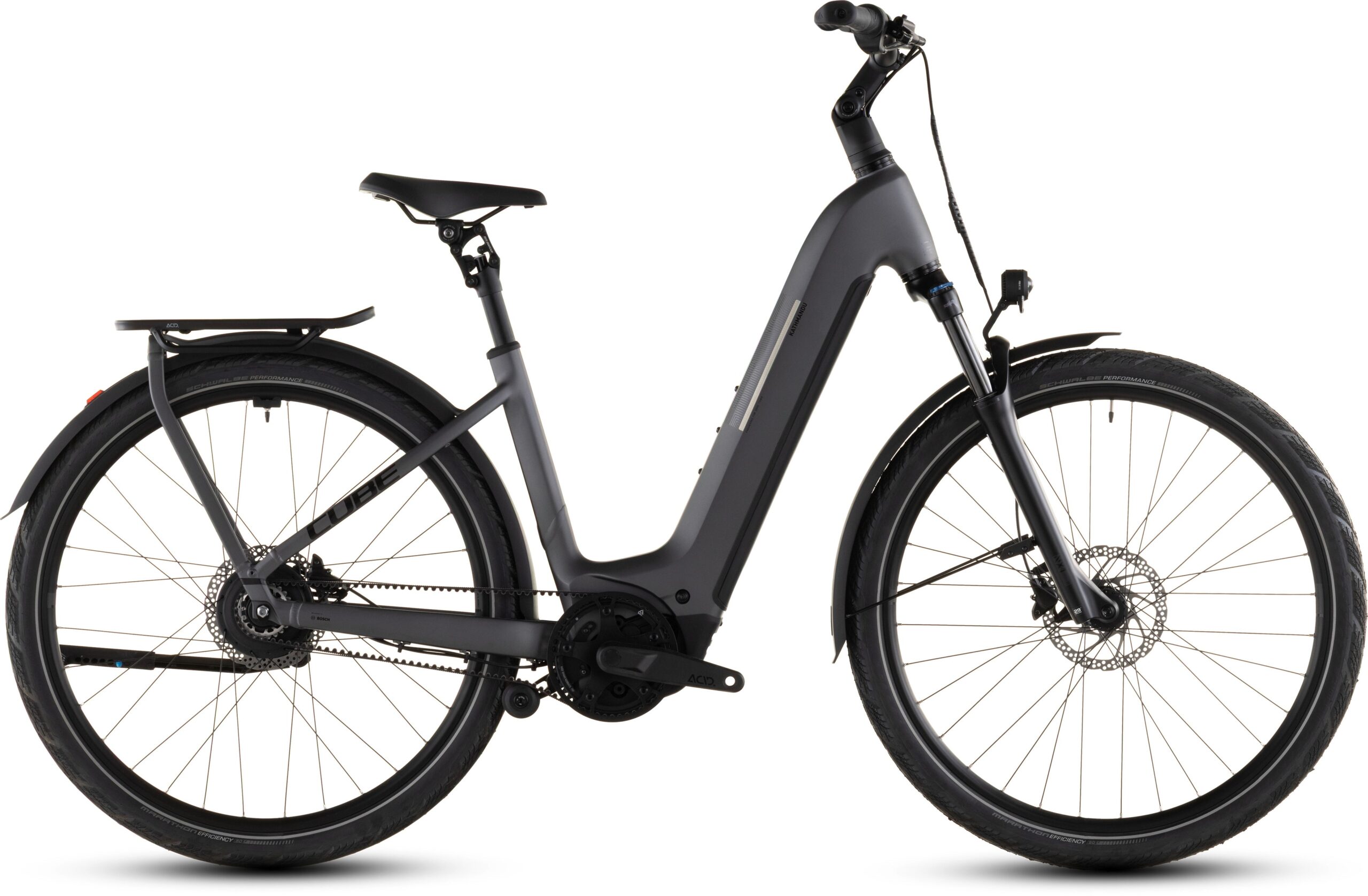 Cube Kathmandu Hybrid Comfort Pro 800 Easy Entry (2026) | VTT électrique trekking | slabgrey´n´black