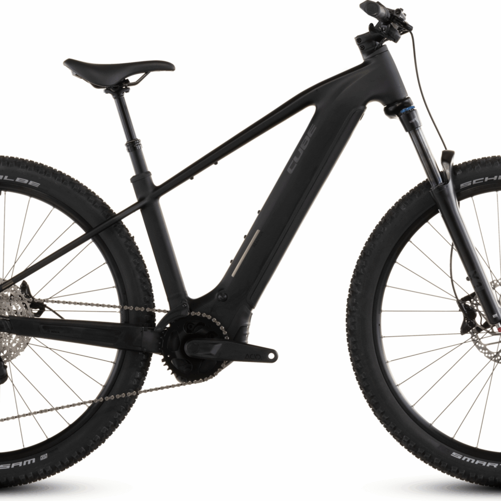 Cube Reaction Hybrid Pro 800 (2026) | VTT électrique semi-rigide 27,5/29 pouces | blackline