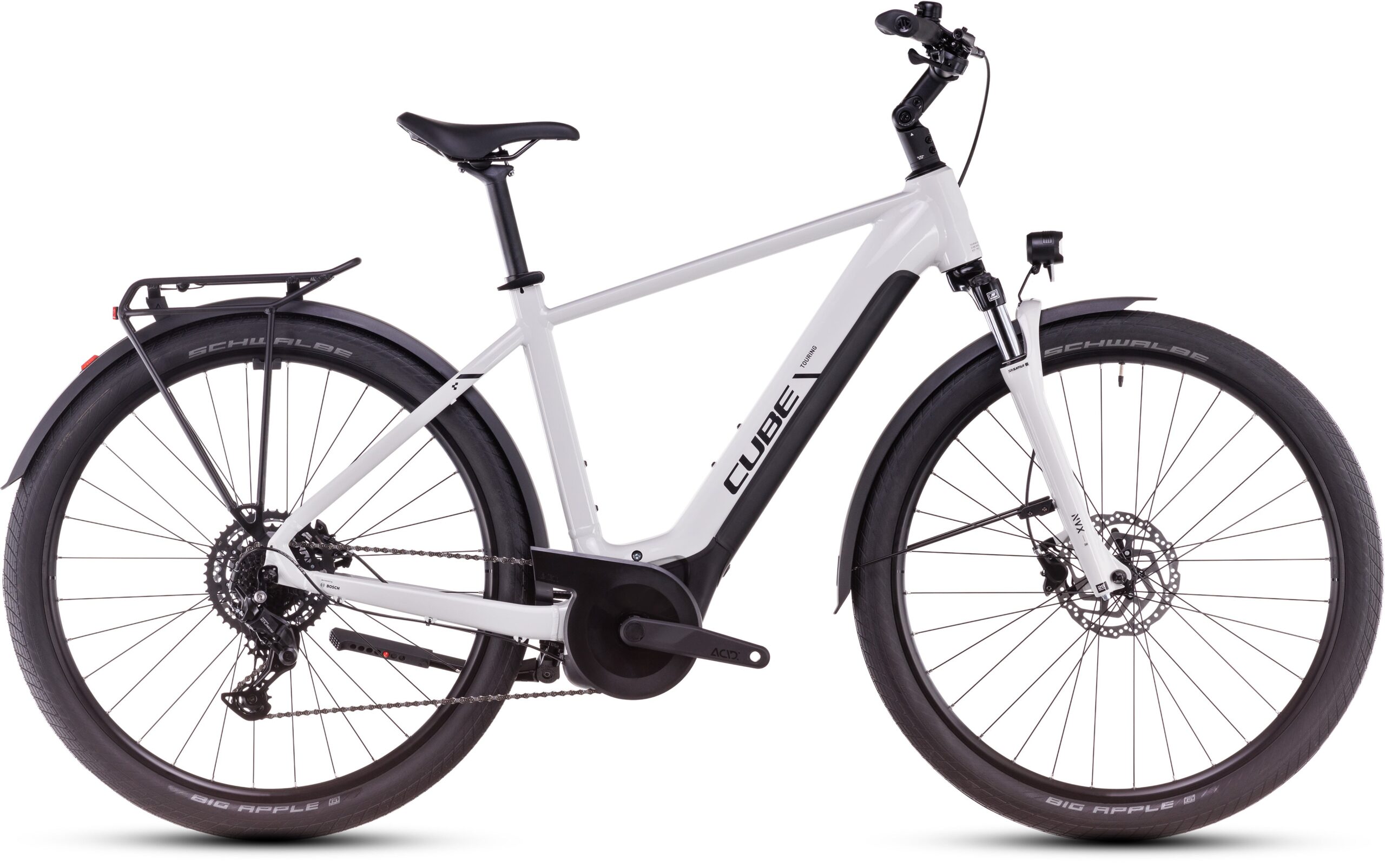 Cube Touring Hybrid ONE 625 (2025) | Vélo électrique de trekking | cotton´n´grey