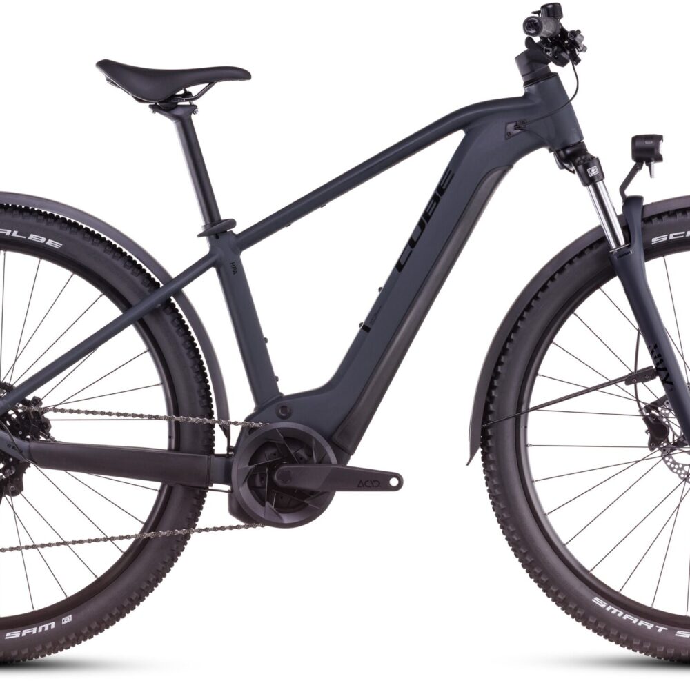 Cube Reaction Hybrid Performance 625 Allroad (2025) | VTT électrique semi-rigide 27,5/29 pouces | night´n´black