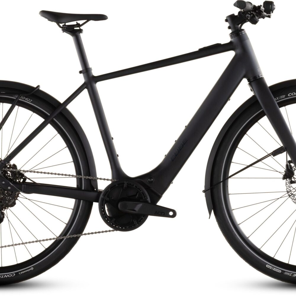 Cube Editor Hybrid Pro 400X FE (2026) | Vélo électrique urbain | coal´n´prism