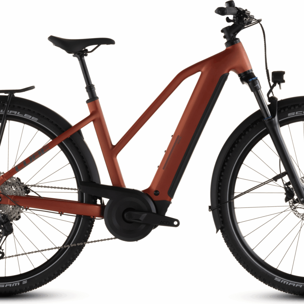 Cube Nuride Hybrid Pro 600 Trapèze (2026) | VTT électrique de trekking | chilli´n´black