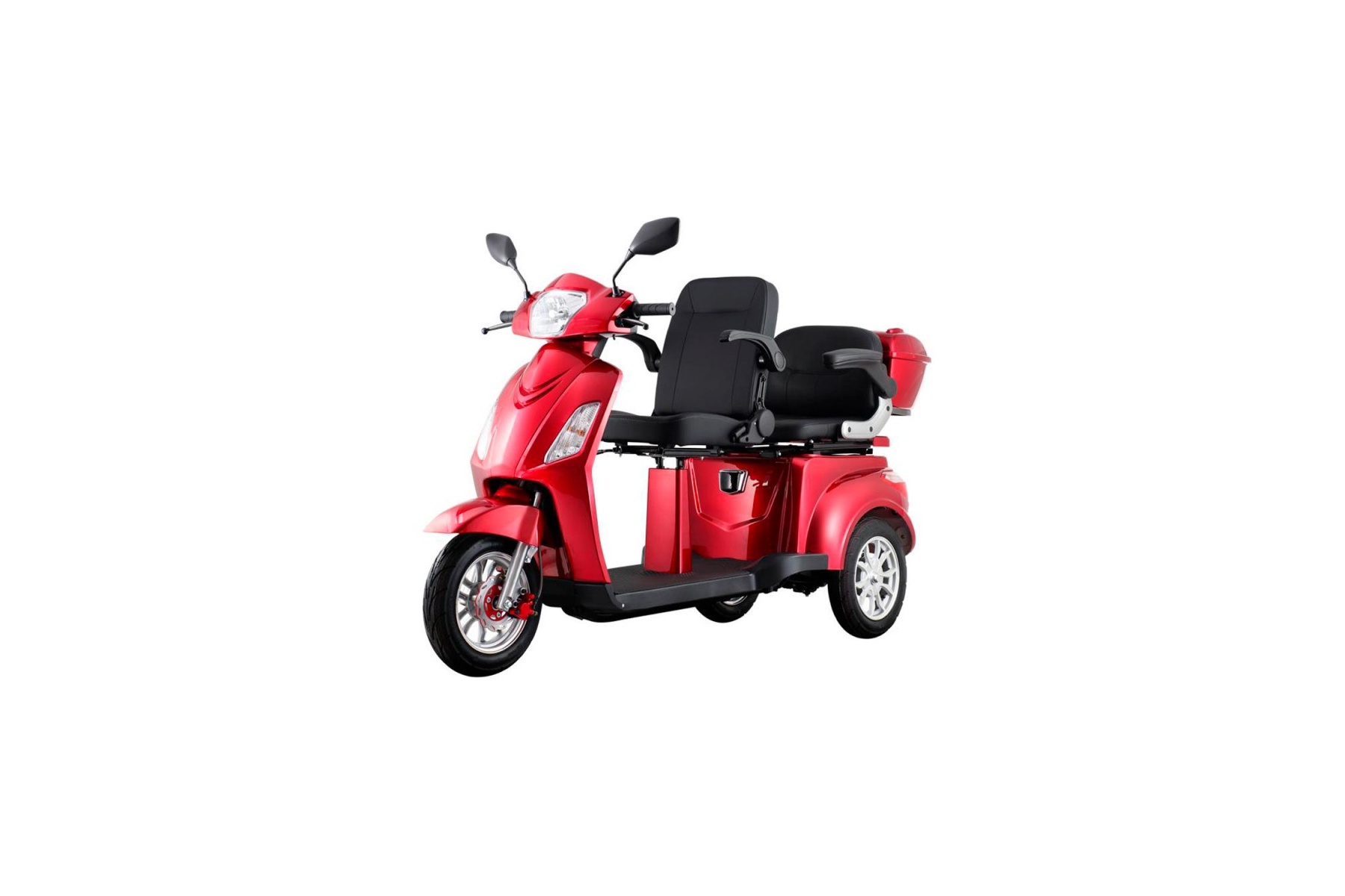 COCO – Scooter électrique 3 roues 2 places 1000 Watts pour PMR et séniors