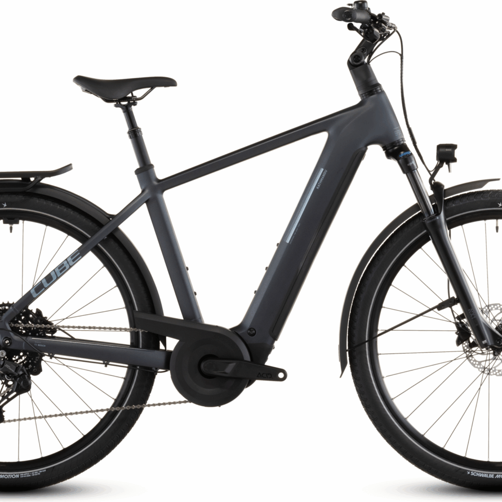 Cube Kathmandu Hybrid ONE 800 (2026) | VTT électrique de trekking | metallicgrey´n´grey