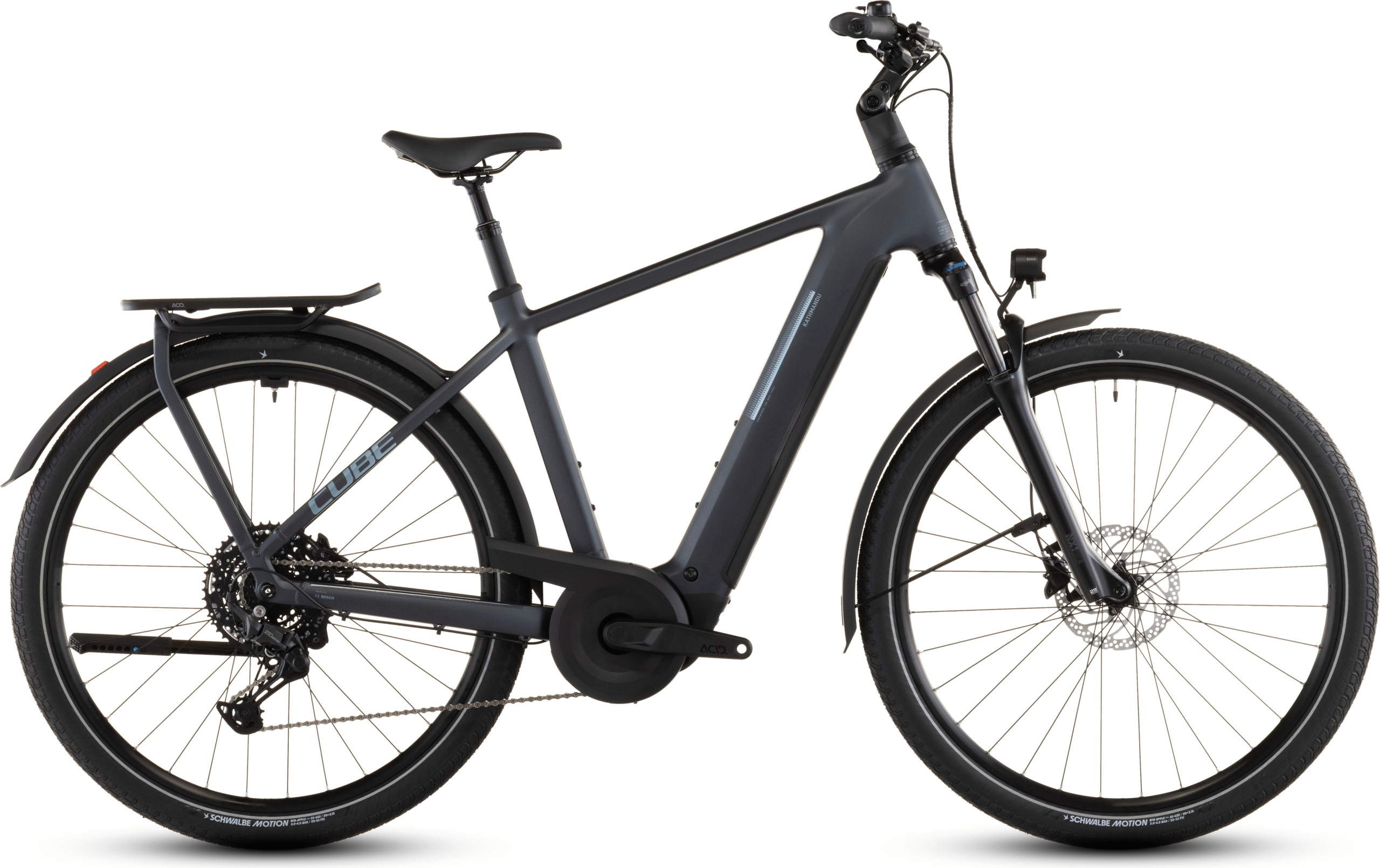 Cube Kathmandu Hybrid ONE 800 (2026) | VTT électrique de trekking | metallicgrey´n´grey