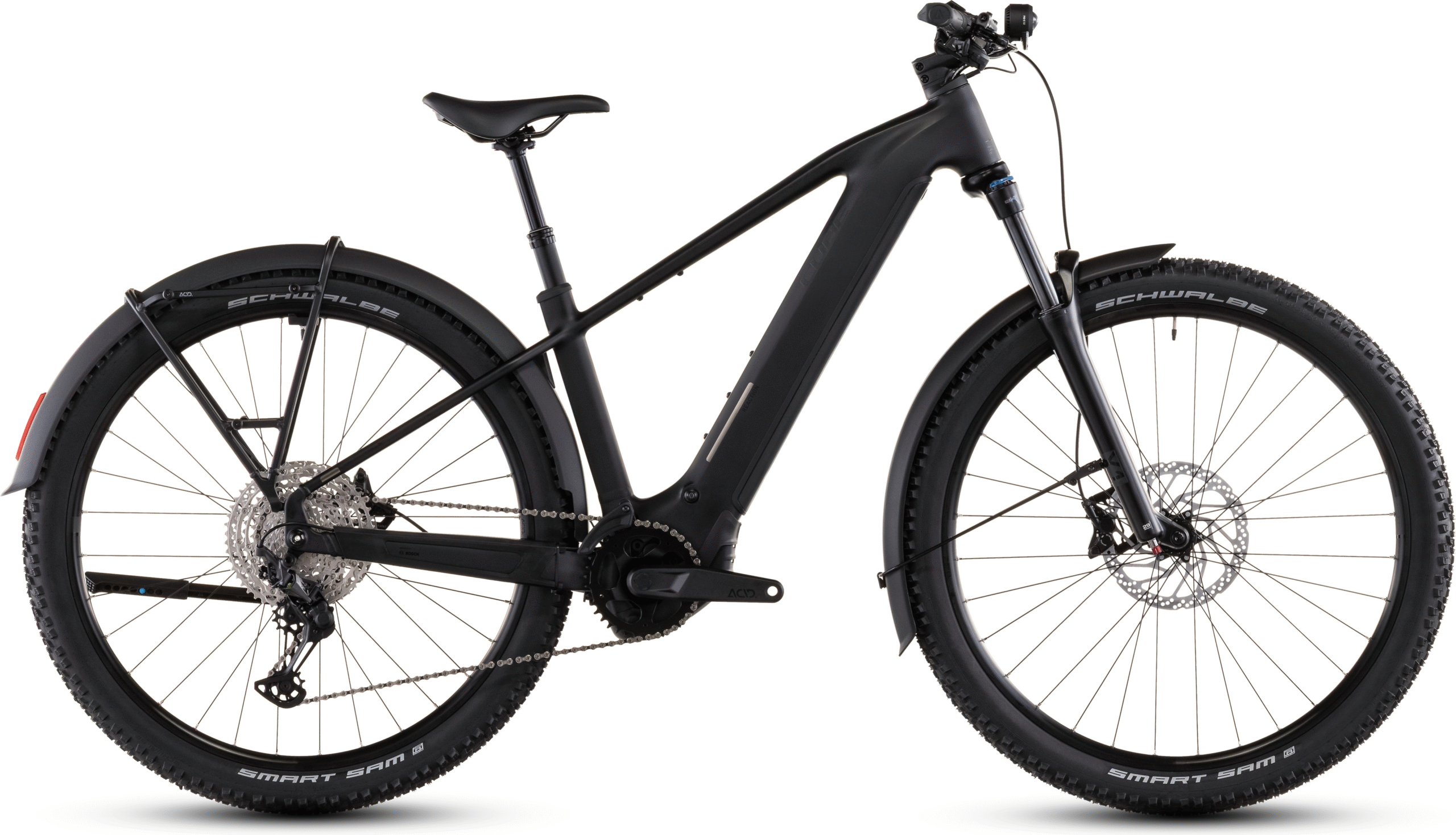 Cube Reaction Hybrid Pro 800 FE (2026) | VTT électrique semi-rigide 27,5/29 pouces | blackline