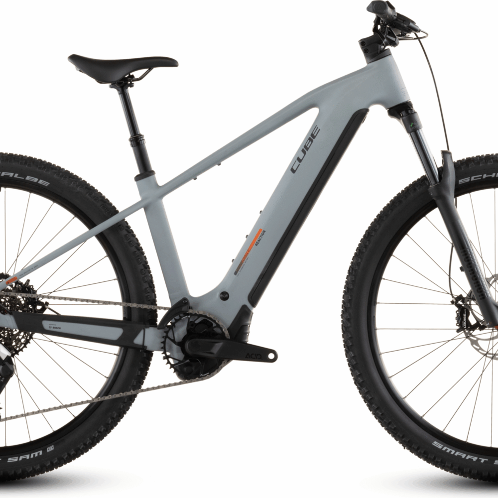 Cube Reaction Hybrid Race 800 (2026) | VTT électrique semi-rigide 27,5/29 pouces | vulcan´n´orange