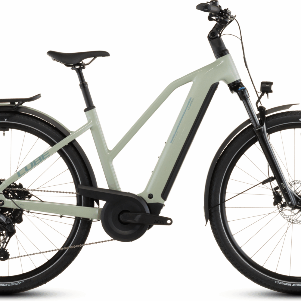 Cube Kathmandu Hybrid ONE 800 Trapèze (2026) | VTC à assistance électrique | pea´n´green