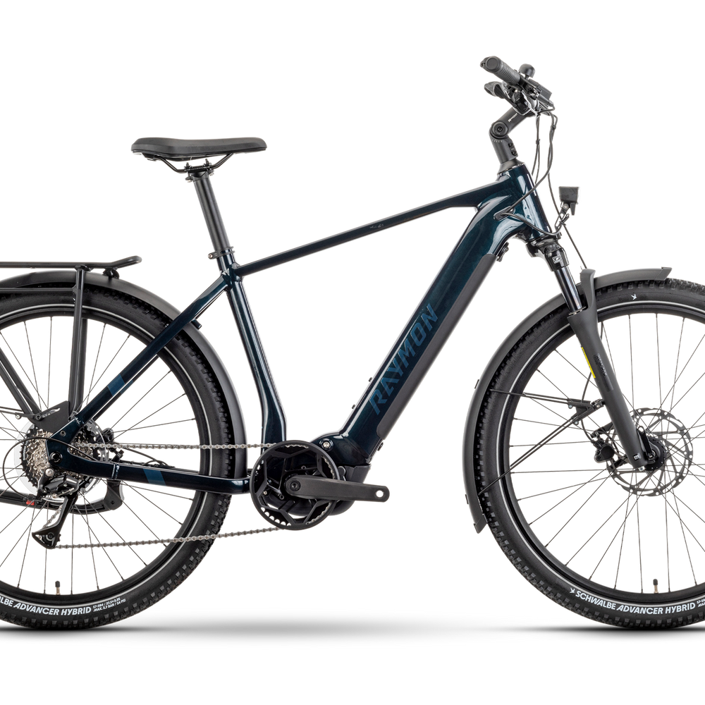 Raymon Tourray 630 (2025) | Vélo électrique trekking | bleu nébulaire / chrome