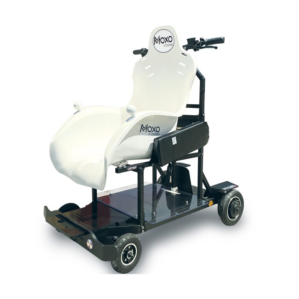 Fauteuil à assistance électrique adapté PMR MOXO carseat