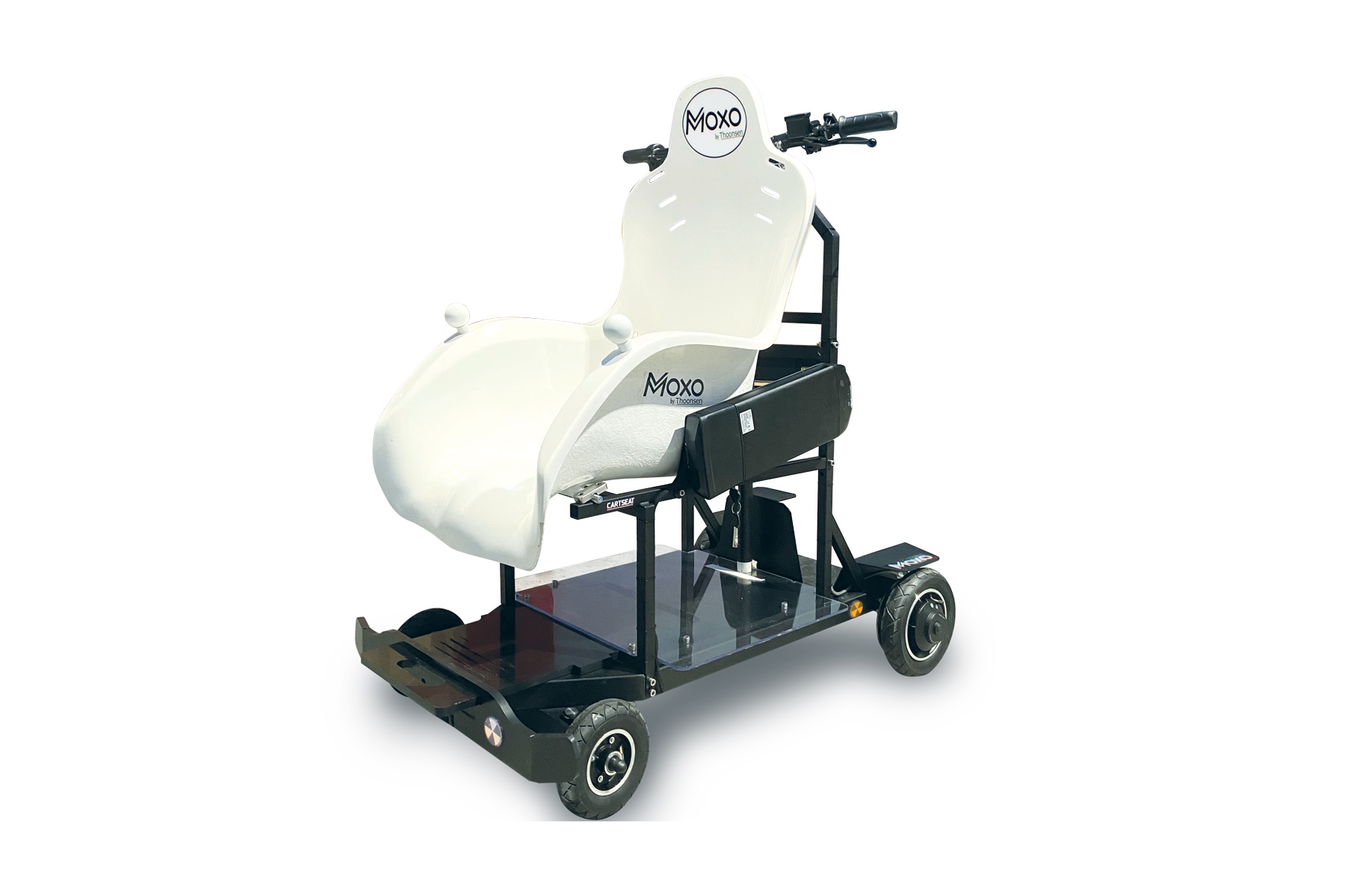 Fauteuil à assistance électrique adapté PMR MOXO carseat